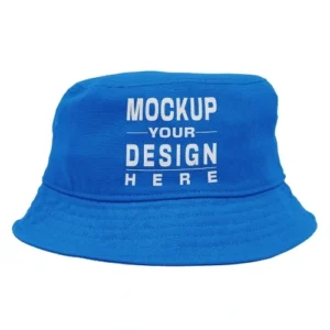 Custom Bucket Hat with wide brim and personalised embroidery, stylish sun protection for men, women, and kids in the UK.